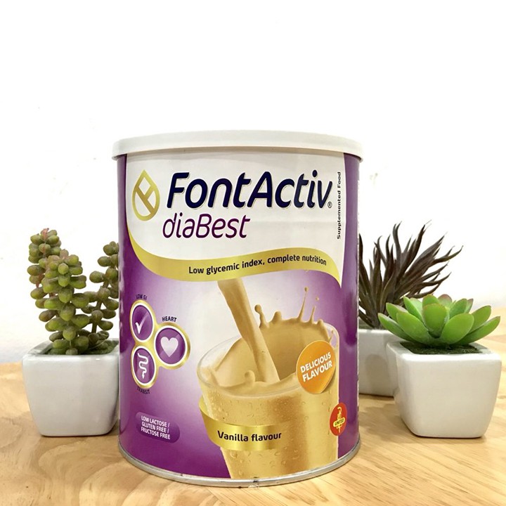 Sữa FontActiv Diabest (Tây Ban Nha) sữa bổ sung dinh dưỡng cho người tiểu đường, đái tháo đường, béo phì