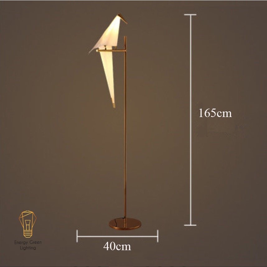 Đèn Cây Đứng Chim Hạc Cao Cấp Energy Green Lighting DB-C1 - Cao 165cm - Trang Trí Phòng Khách,Phòng Ngủ,Đọc Sách