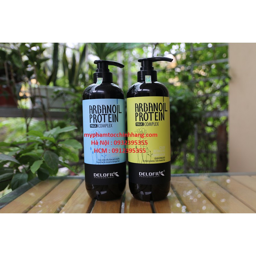 DẦU GỘI XẢ DƯỠNG ẨM PHỤC HỒI DELOFIL 500ml - 800ml | BigBuy360 - bigbuy360.vn