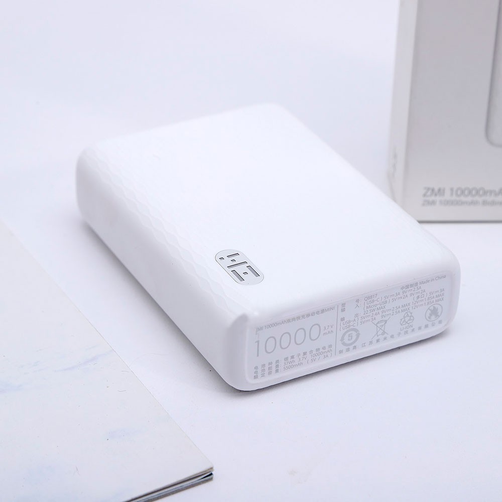 Pin sạc dự phòng 10000mAh mini ZMI QB817 - Bảo hành 1 tháng - Shop Điện Máy Center