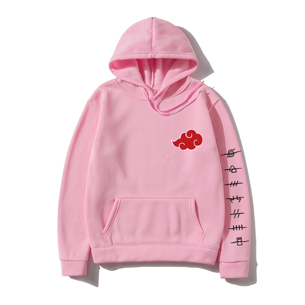 Áo Hoodie Dài Tay In Biểu Tượng Akatsuki Naruto Dành Cho Nam Và Nữ