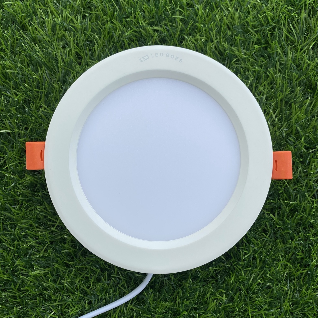 Đèn led âm trần downlight 9W LEDGOES siêu mỏng phi 120 thiết kế sang trọng