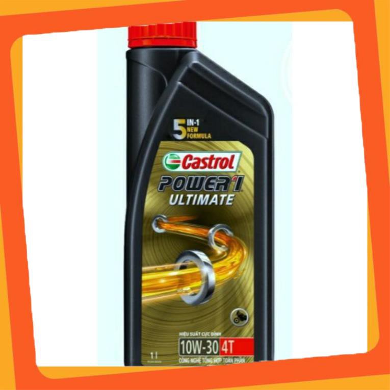 dầu nhớt castrol power 1 ultimate 10w-30 tổng hợp toàn phần