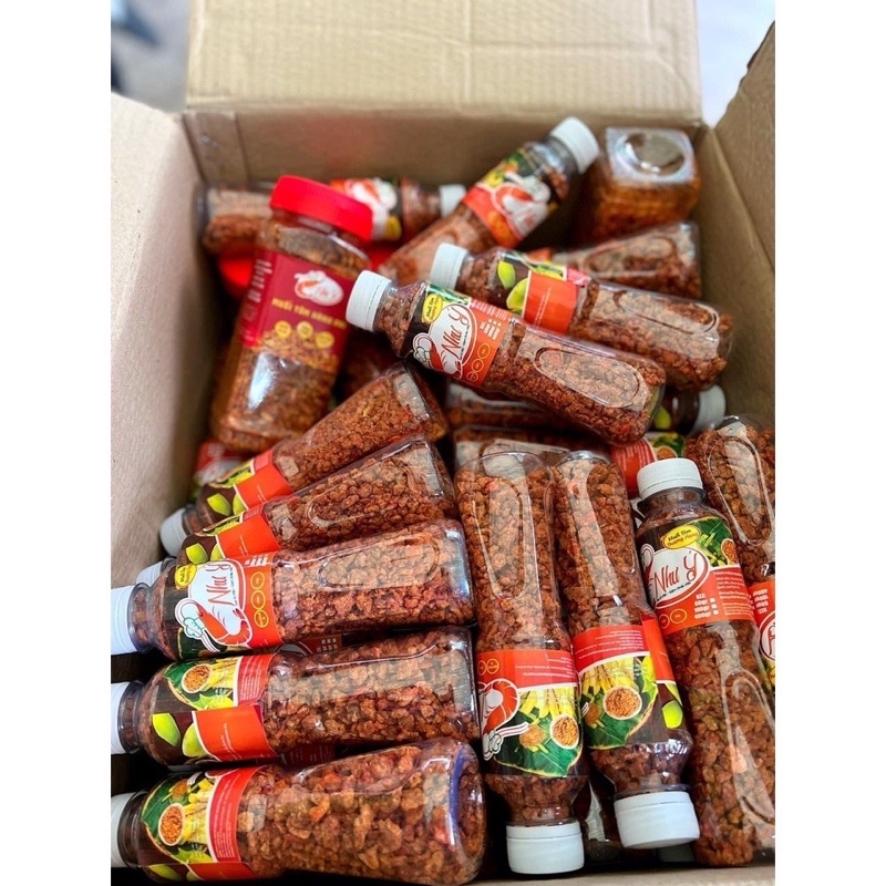 Muối tôm như ý chai 150 siêu ngon _muối tôm giống xốp _tongkhominhnguyen