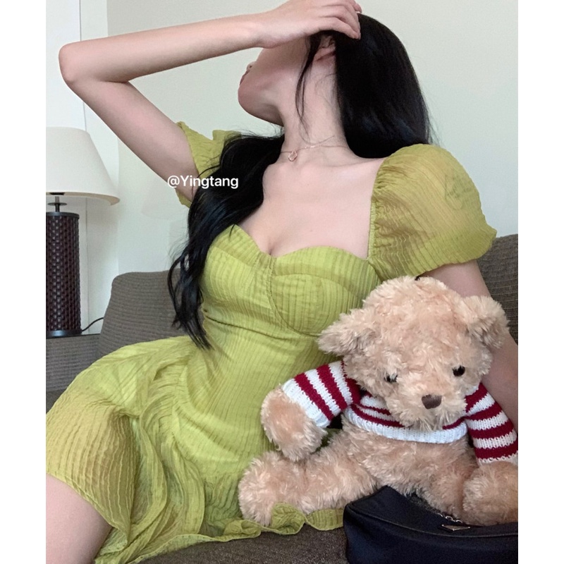 Đầm Tay Ngắn Thiết Kế Hợp Thời Trang Cho Nữ