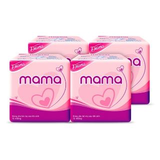 Bỉm mama cho mẹ sau sịnh 12 miếng Diana
