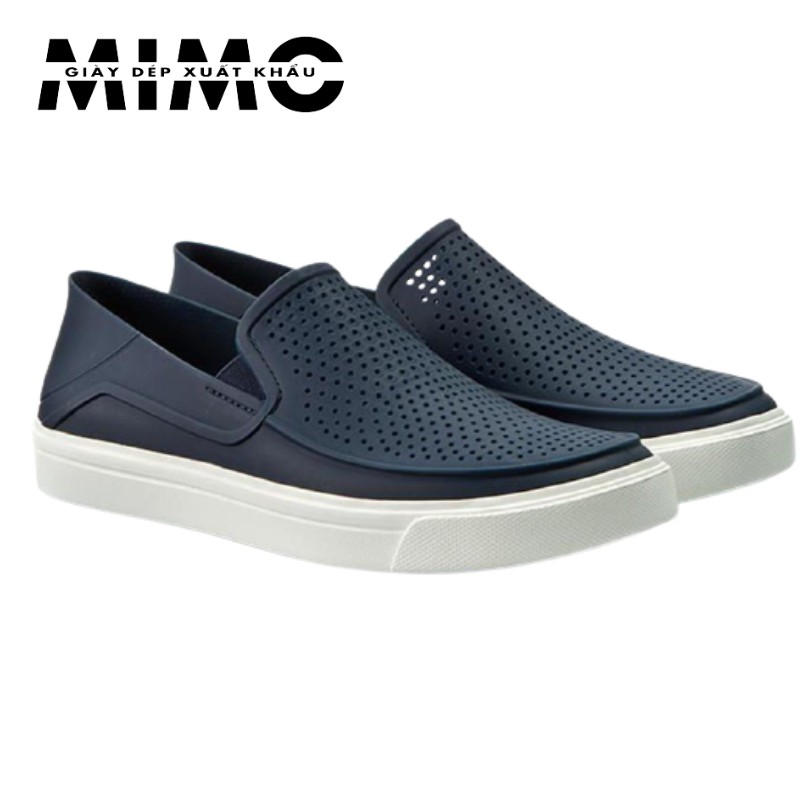 [Hàng xuất] Giày Slip on Citilane Roka, giày nhựa đi mưa siêu nhẹ êm, bền đẹp cho nam