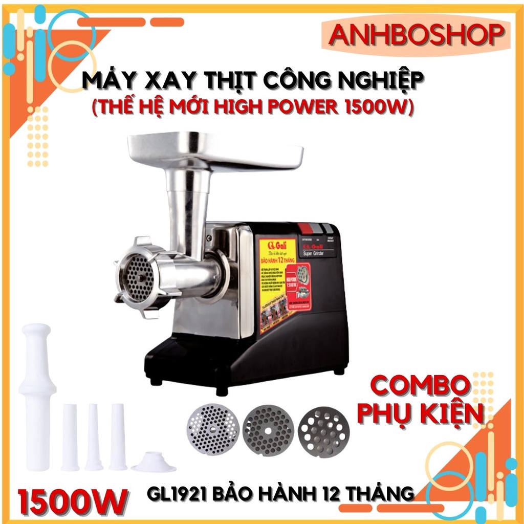 Máy Xay Thịt Công Nghiệp Đa Năng, Xay Đến 70kg/1h Và Nhiều Loại Thực Phẩm Như Tôm, Thịt Gà...