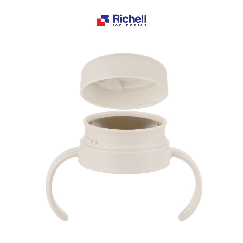 Nắp tập uống trực tiếp 360° TLI Richell Nhật Bản - bước 3 | Baby