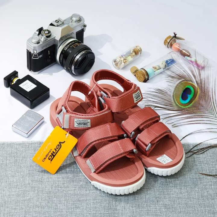 Giày Sandal Vento Nữ SD9801 Màu Nâu Đỏ [Đế IP cao 3cm] Cực Kỳ Tôn Dáng