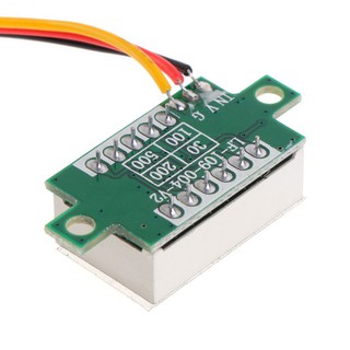 Vôn Kế Điện Tử 3 Dây 0.36 Dc 0-100v