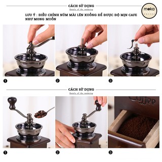 Máy xay cà phê mini kiểu dáng cổ điển !!!