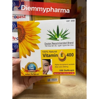 Vitamin E hoa hướng dương bổ dung vitamin chống lão hoá nuôi dưỡng da