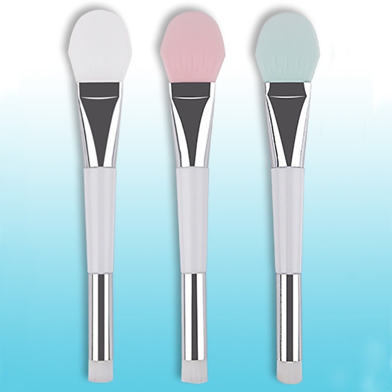 Cọ Silicone Mềm Hai Đầu Dùng Để Phết Mặt Nạ Tiện Dụng