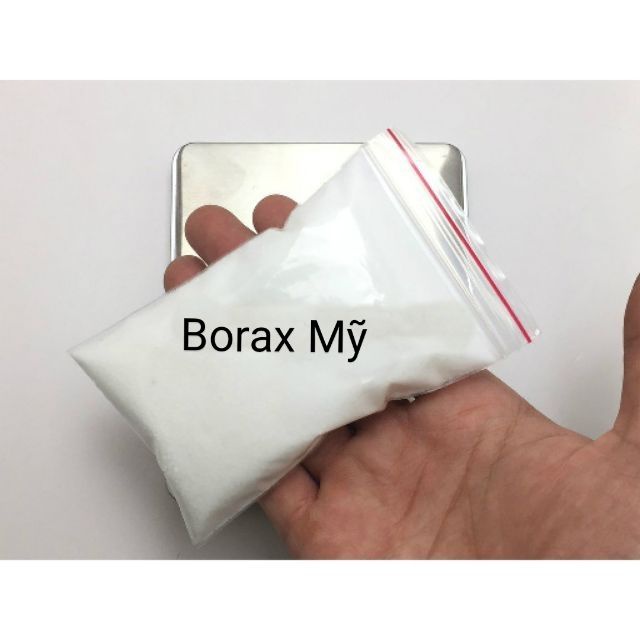Bột borax/hàn the 100g (nguyên liệu làm slime) ( bán sỉ)