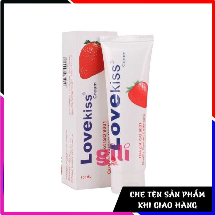 Gel Bôi Trơn Love Kiss, Hot Kiss, Silk Touch Hương Trái Cây 100ml