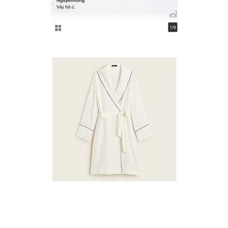 áo choàng  lụa j.crew VNXK