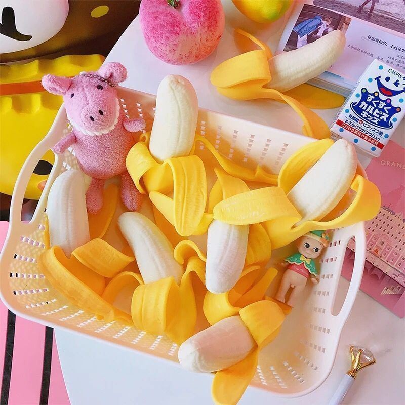 Squishy Chuối Bóp Xả Stress Như Thật