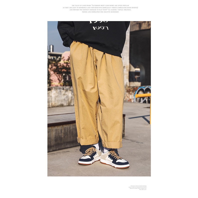 Giày nam sneaker Ruthless phối da lộn cao cấp phong cách thời trang ulzzang Hàn Quốc TH-17