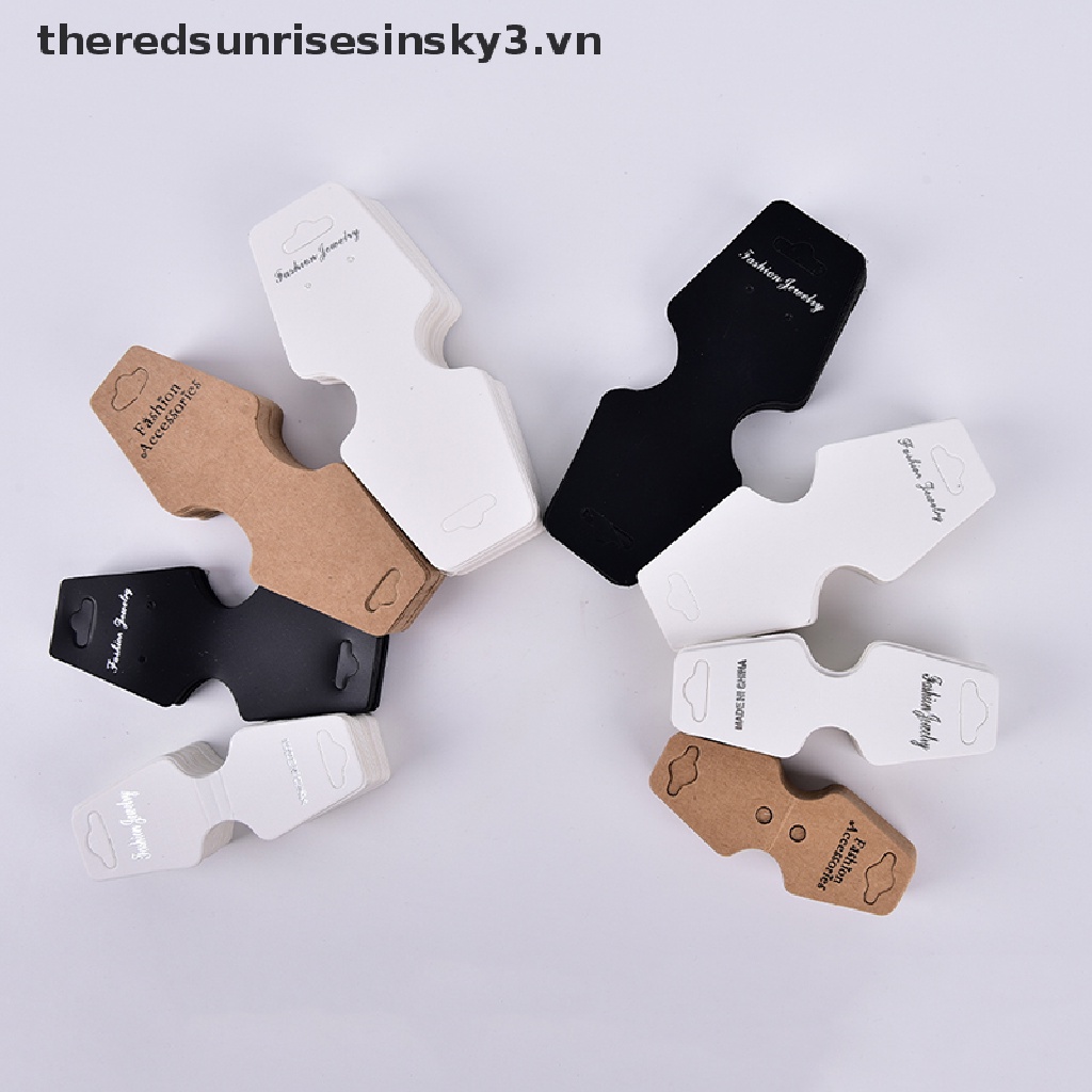 Set 50 thẻ giấy trưng bày vòng cổ tiện dụng