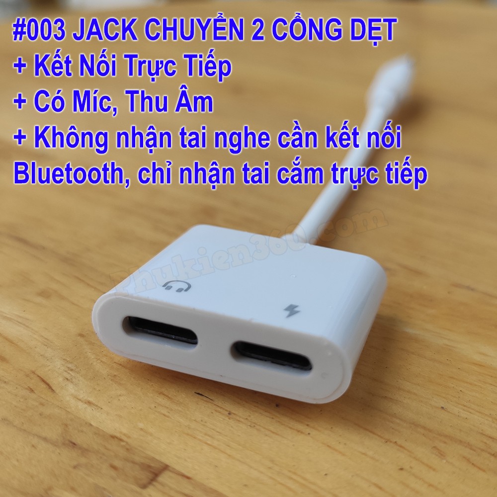 Jack Chuyển Đổi Tai Nghe iPhone 7 Lightning To 3.5 mm cho iPhone 7,7 plus,8,8 plus,x,xr,xs,xs max,11,11 pro,11 pro max