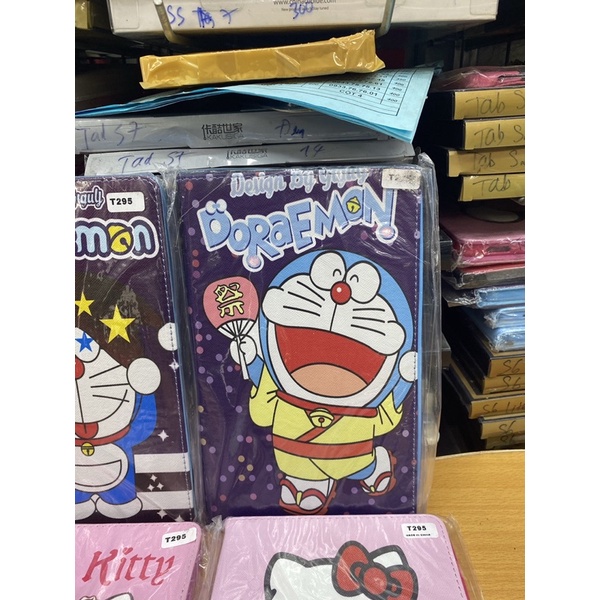Bao da máy tính bảng Samsung Tab A 8inch / T295 hình Doremon , kitty