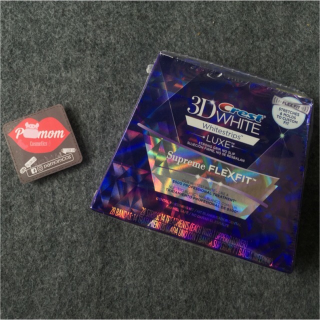CREST 3D WHITE - miếng trắng răng 3D