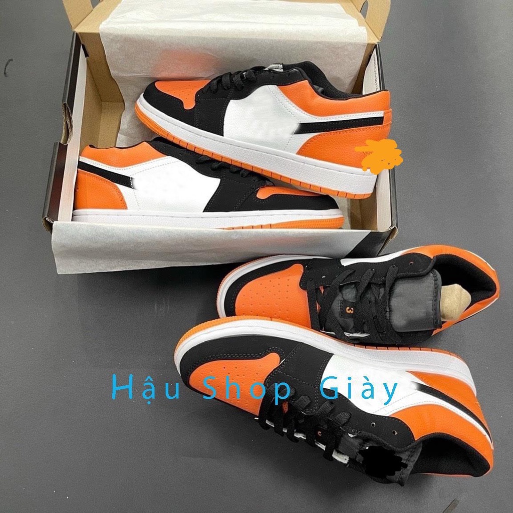 Giày Thể Thao Jd Xanh Lá Móc Đen, Jd Panda, J cam, đỏ vệt đen, Jd xám siêu hot Giày sneaker J Cổ Thấp Cao Nam nữ