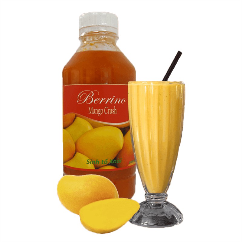 Sinh tố Berrino xoài (mango crush) 1.000 ml