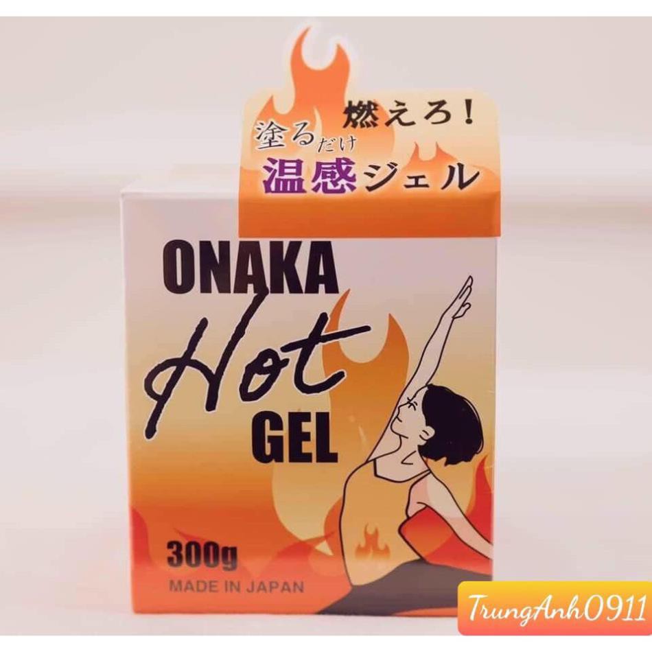 Kem giảm béo tan mỡ ONAKA Hot gel Nhật bản