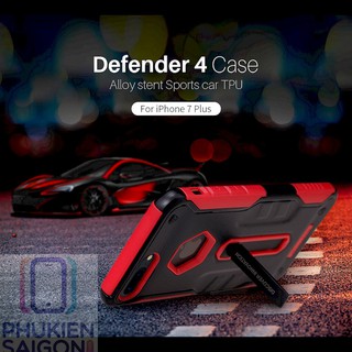 Ốp lưng chống sốc chính hãng hiệu Nillkin Defender 2 cho Iphone 7 plus - 8plus