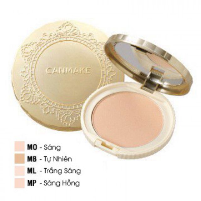 (Bill + CHuẩn Auth) Phấn phủ Canmake Marshmallow Finish Powder