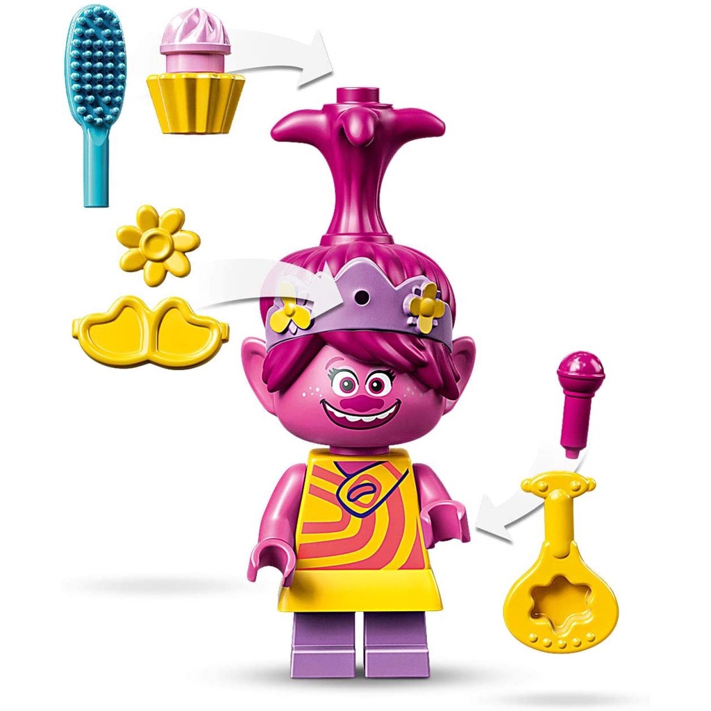 Đồ chơi LEGO Trolls 41253 Ron Sam Flats Rough Adventure