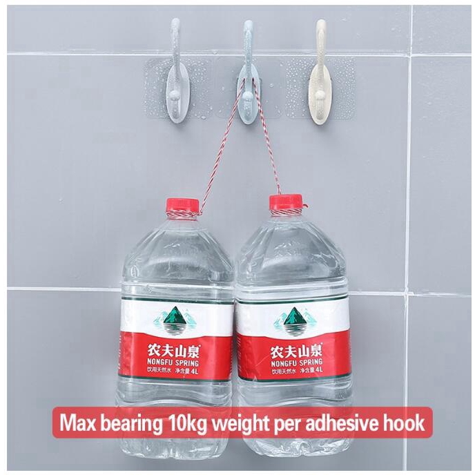 Móc dán tường chắc chắn chịu tải trọng lớn không để lại keo