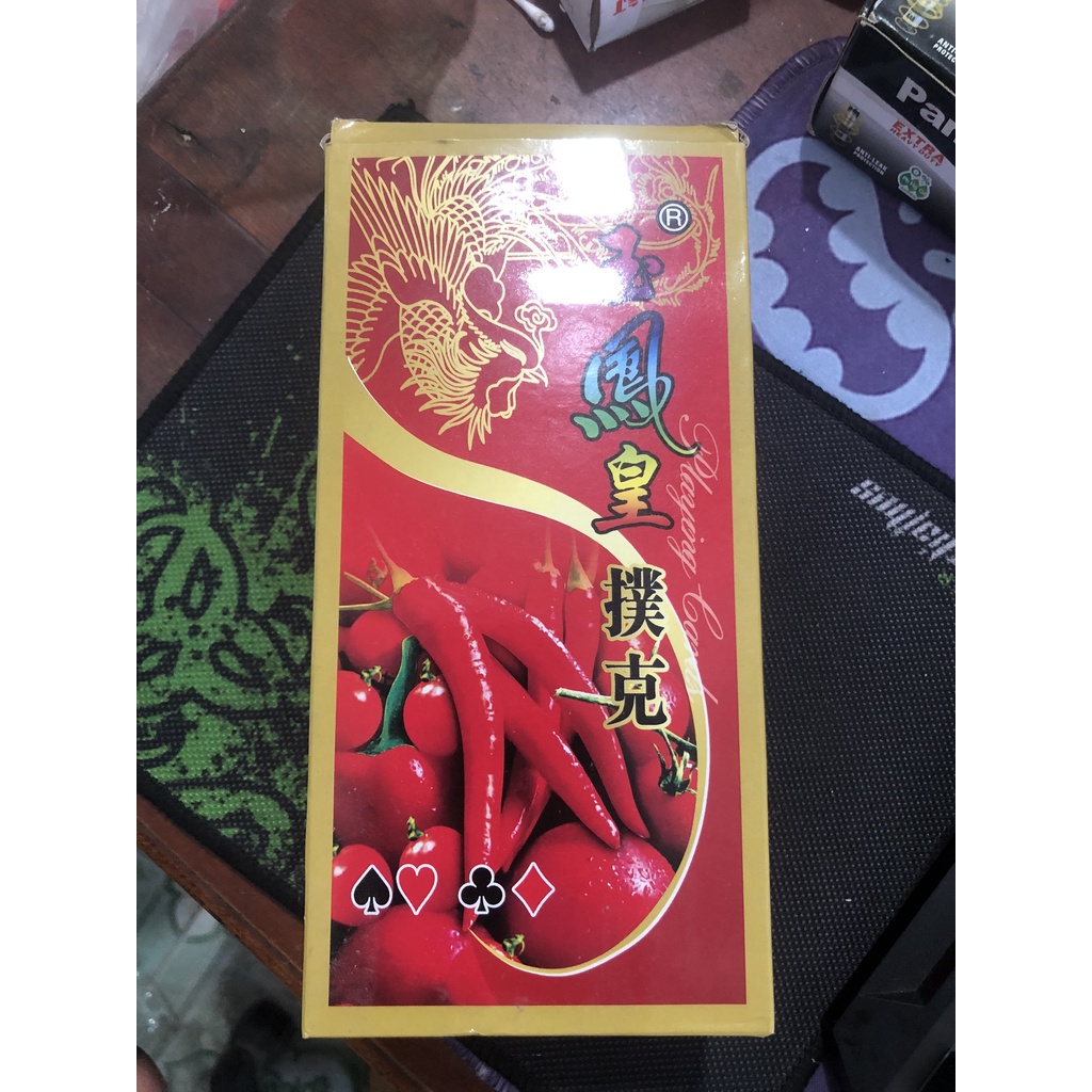 Hộp 10 Bộ Bài -Tú Ớt Đỏ Phượng Hoàng