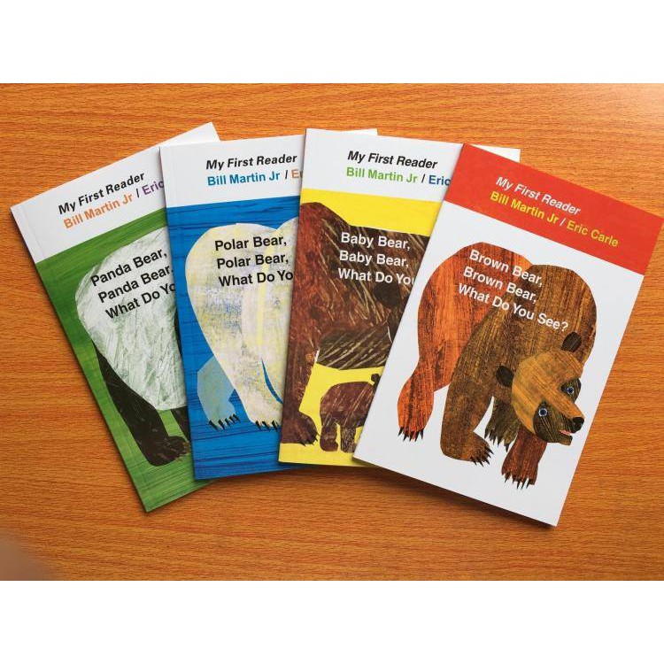Đồ chơi - Brown Bear 4 cuốn + file nghe