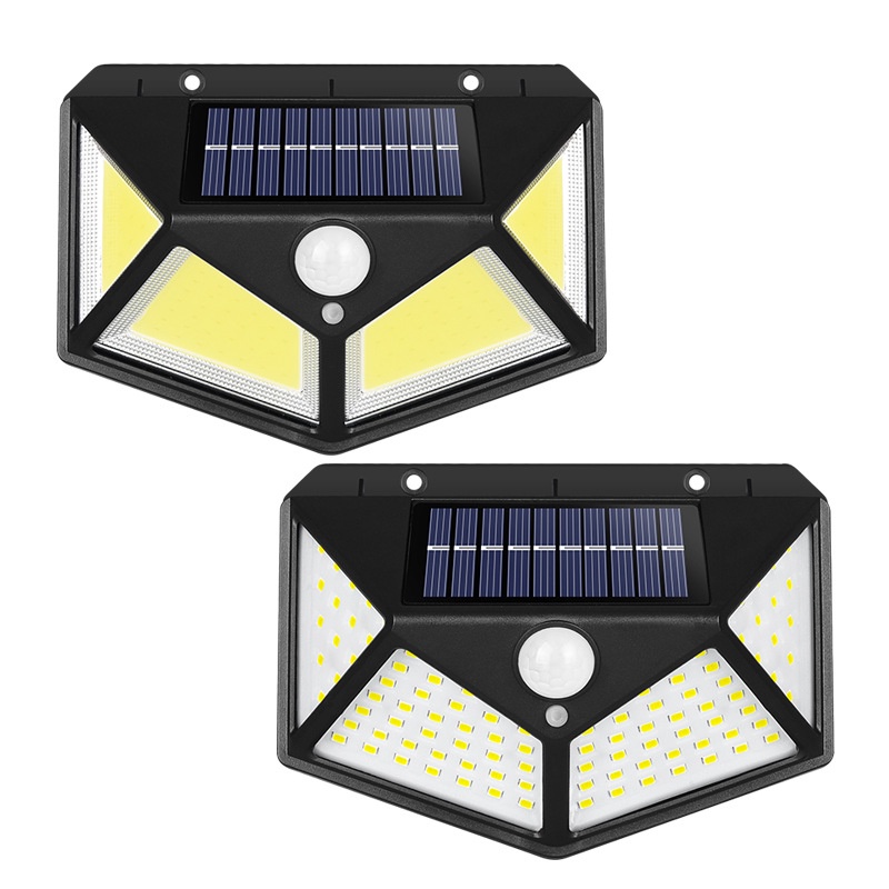 Đèn 100 led năng lượng mặt trời góc rộng - BX3258
