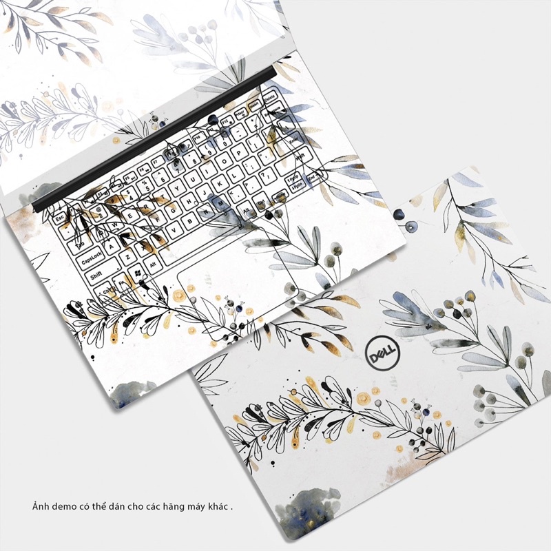 Miếng Dán Skin Laptop Hoạ Tiết Flower