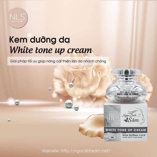 [WHITE TONE UP CREAM] KEM DƯỠNG FACE CHIẾT XUẤT THẢO DƯỢC NGỌC LINH SÂM