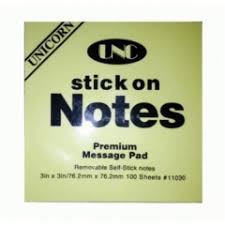 Giấy note vàng 3x3