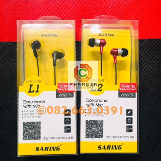 [Bảo hành 6 tháng] Tai nghe có dây dành jack cắm cổng tròn, âm thanh hay