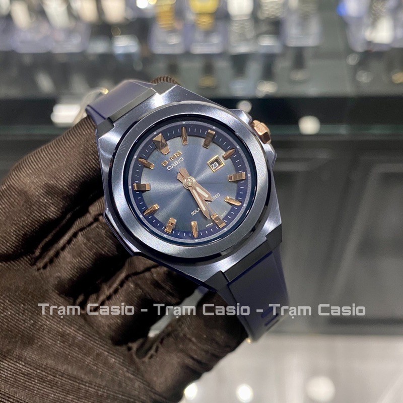 Đồng hồ nữ Casio Baby-G MSG-S500G-2A2 - Kích thước vỏ : 42,4×38,8×10,5mm