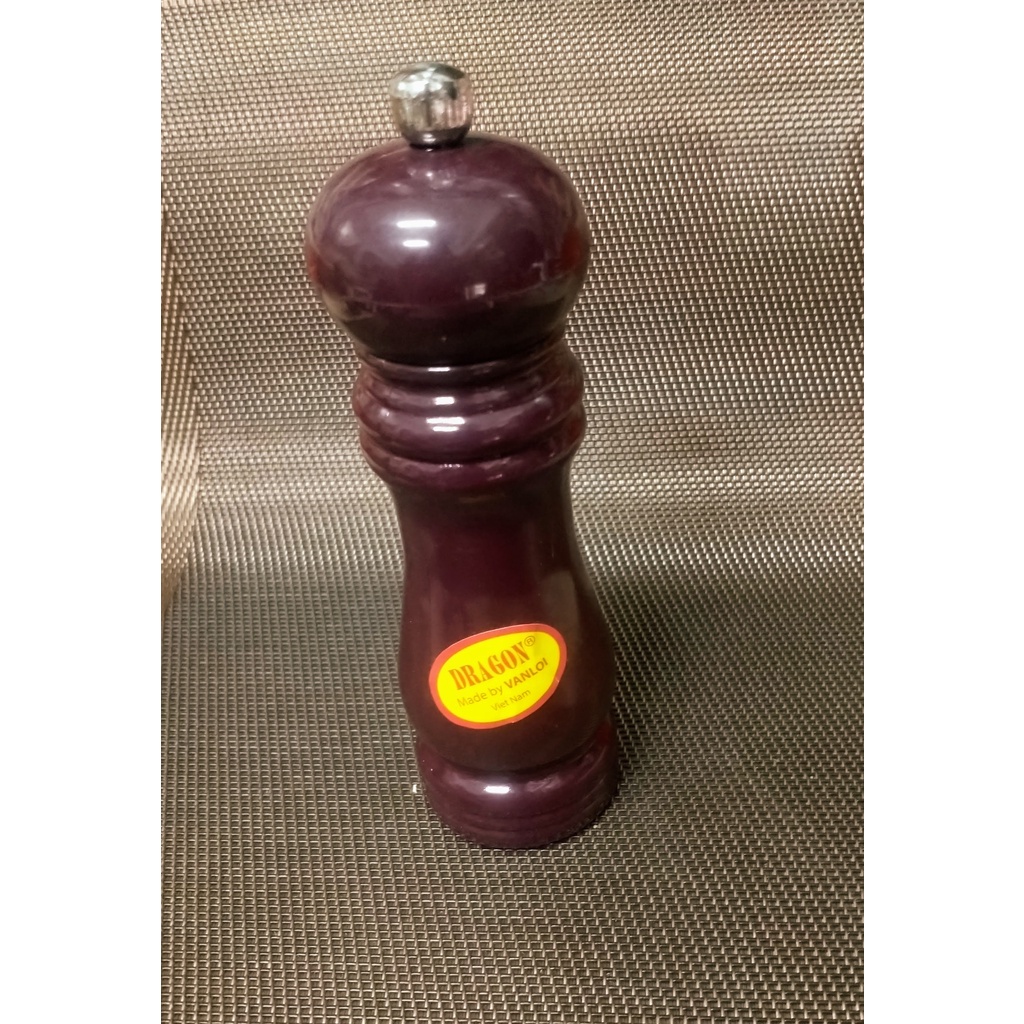 Lọ xay tiêu inox 304 thân thủy tinh cao cấp