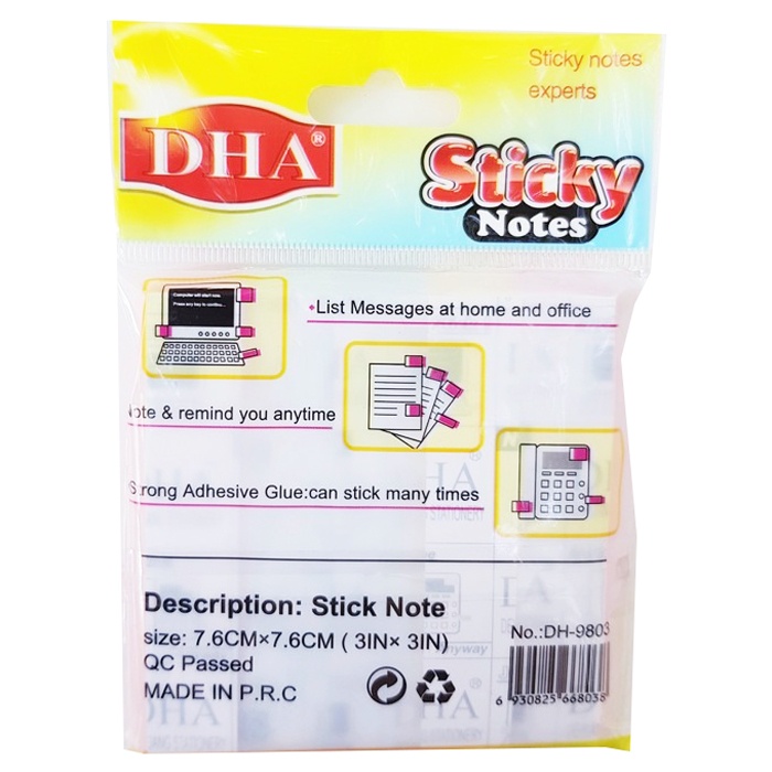 Giấy Note 3 x 3 DHAS DH-9803