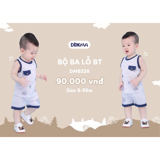 Bộ 3 lỗ Dokma Bé Trai/Bé Gái
