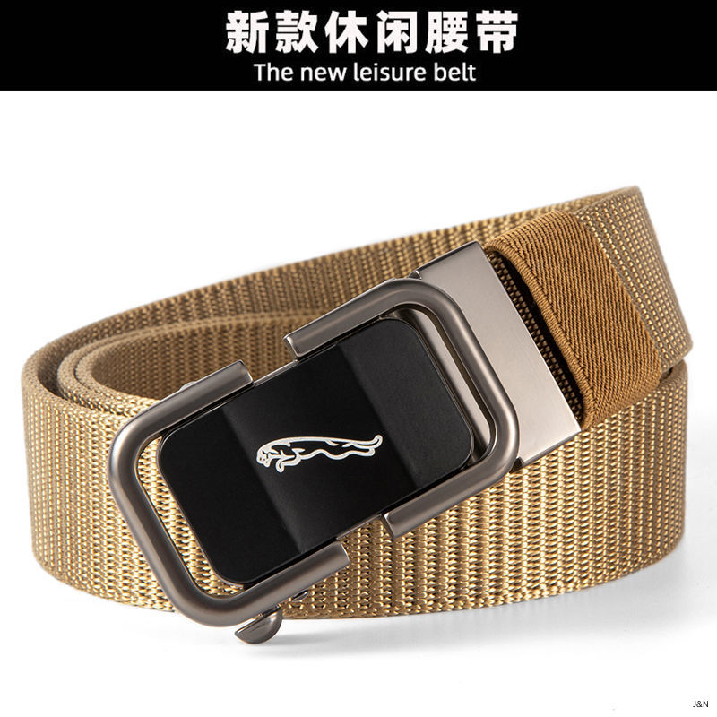 Thắt Lưng nylon Không Răng Khóa Tự Động Thoáng Khí Thời Trang Cho Nam