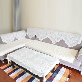 BM❤Khăn ren trải bàn ghế trang trí