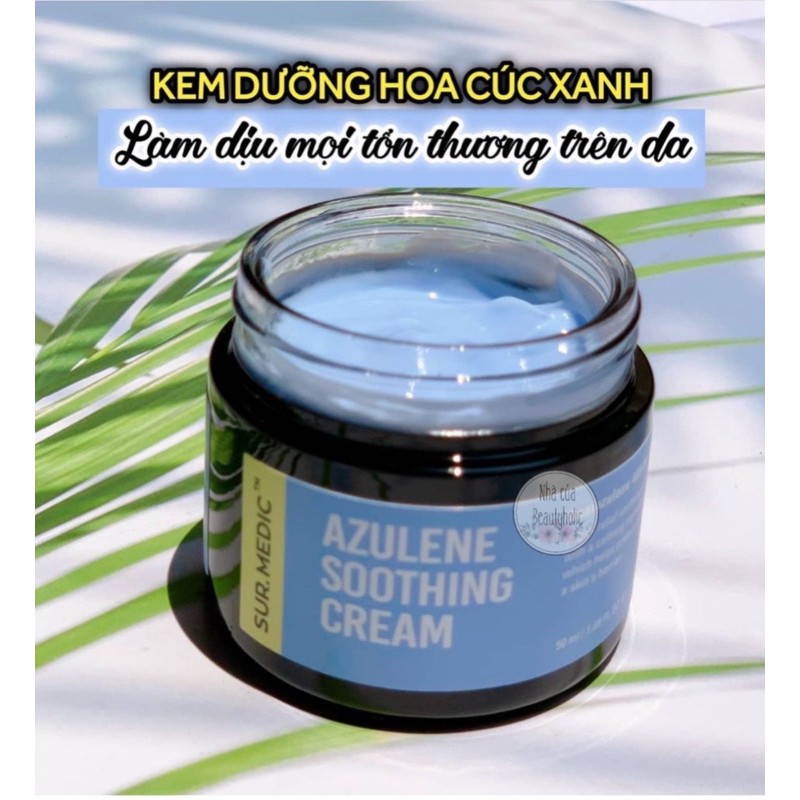 Kem dưỡng dịu da SUR.MEDIC+ AZULENE SOOTHING CREAM