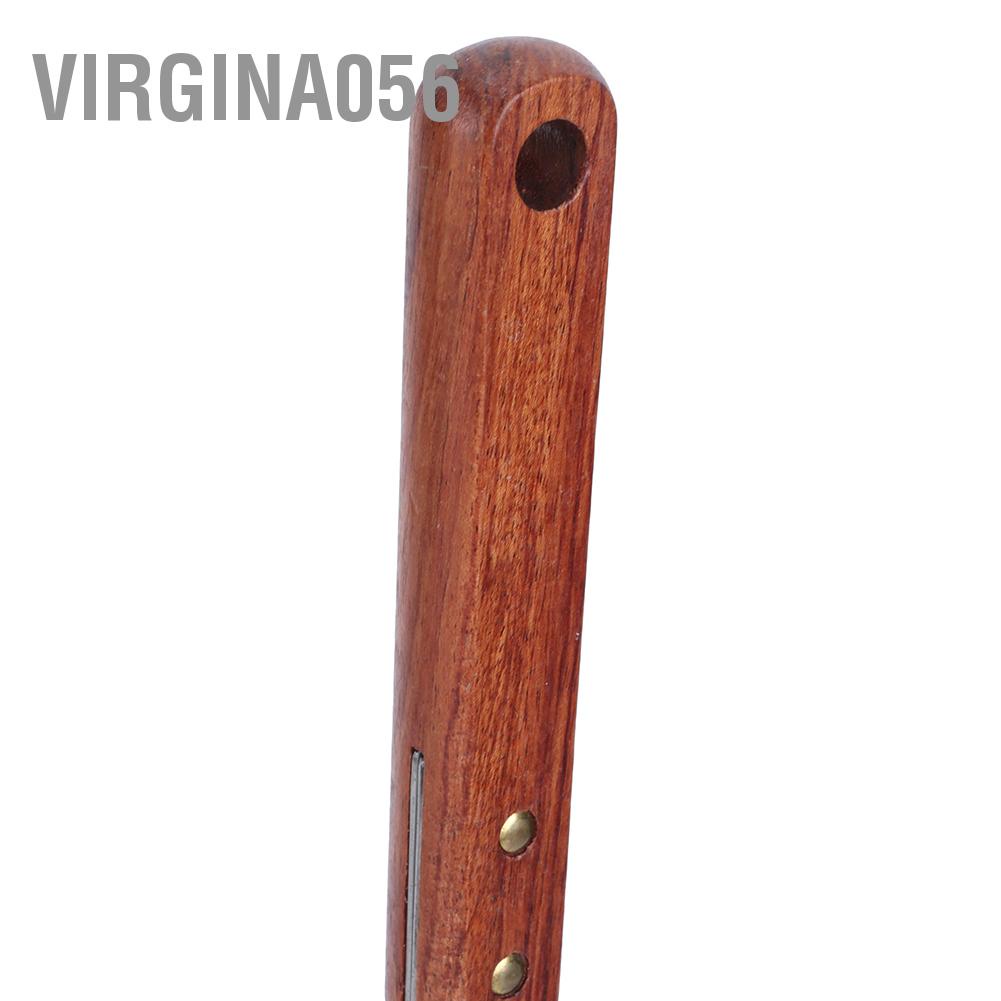 Virgina056 Dụng cụ nghiền khoa tây thiết kế tay cầm bằng thép không gỉ SUS304