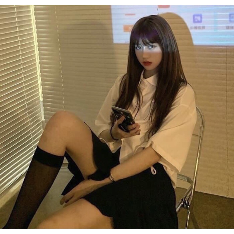 set ulzzang váy áo